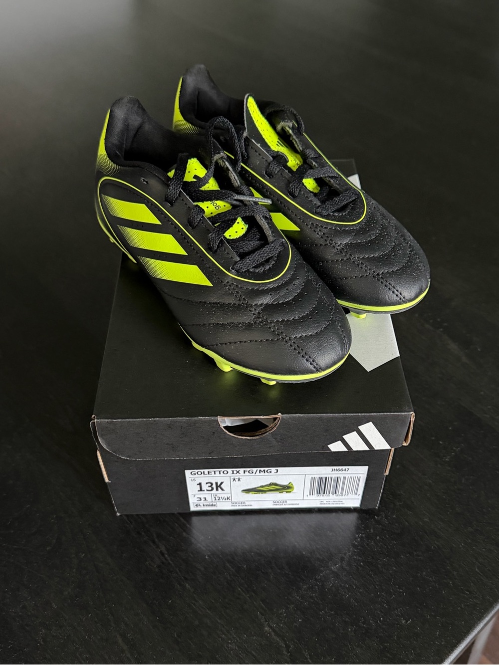 adidas Kids' Goletto IX FG/MG Soccer Cleats